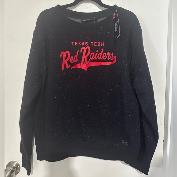 Sweaters - NEW! Under Armour Texas Tech Crew Women’s Sweater Sz L